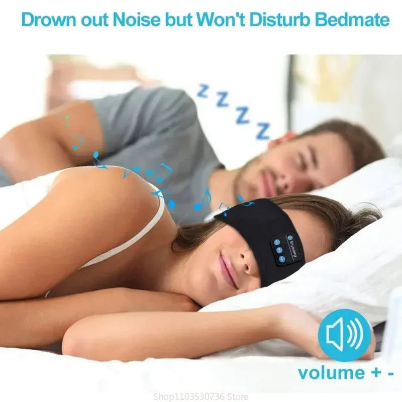 Bluetooth Sleep Headband Headphones for Side Sleepers ⭐