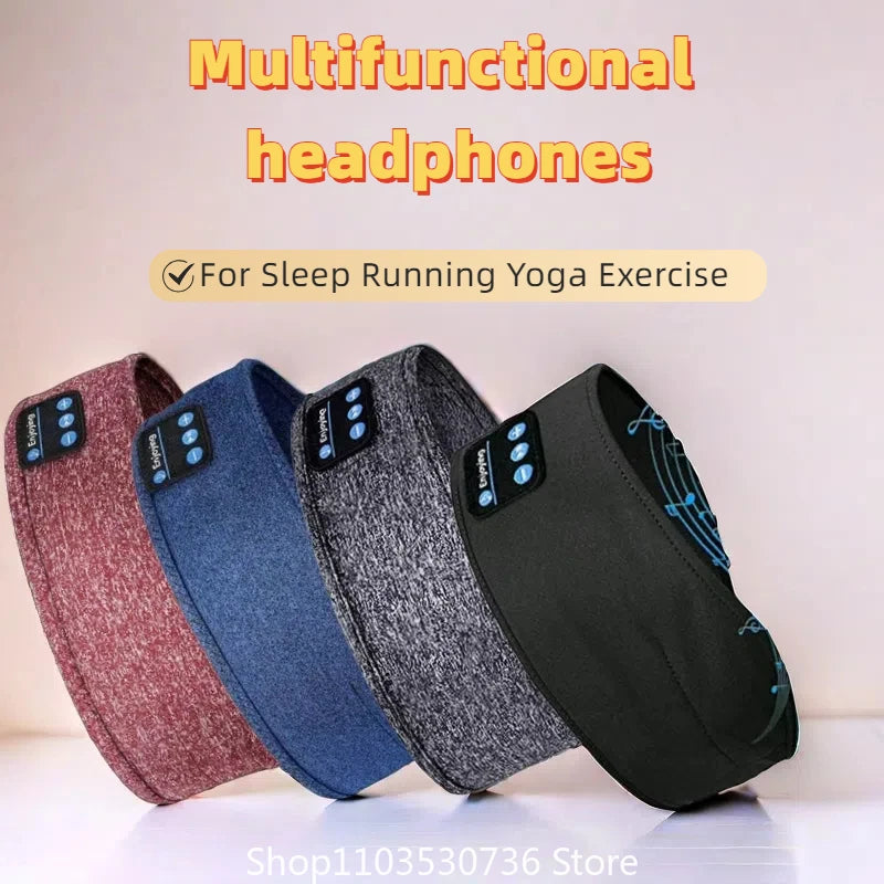 Bluetooth Sleep Headband Headphones for Side Sleepers ⭐